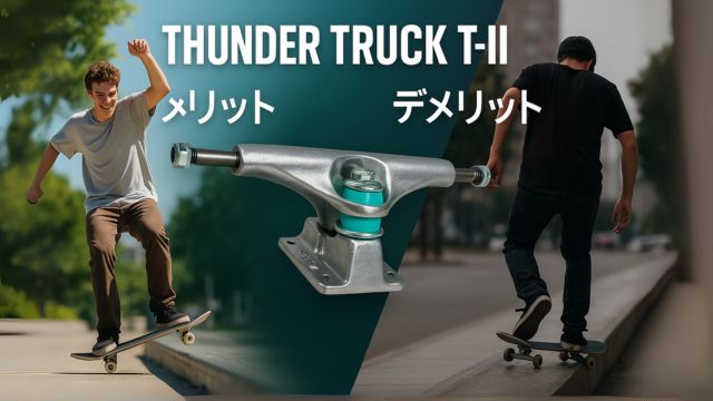 THUNDER T-IIの利点と欠点を比較するために成功と失敗を分けたコントラスト構成のイメージ