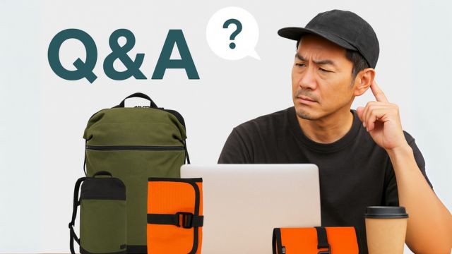 VAGA BAGに関するよくある質問と答えをまとめたQ&Aスタイルの画像