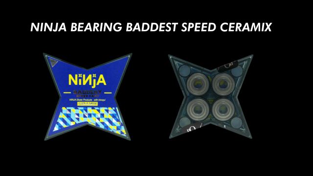 【NINJA】BADDEST SPEED CERAMIX（ABEC 7）