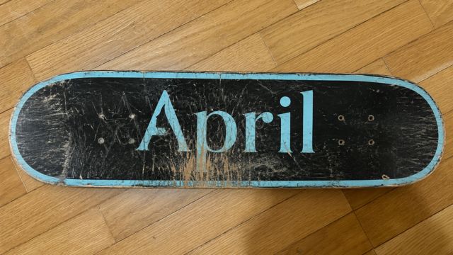 APRILデッキを実際に乗ってみた