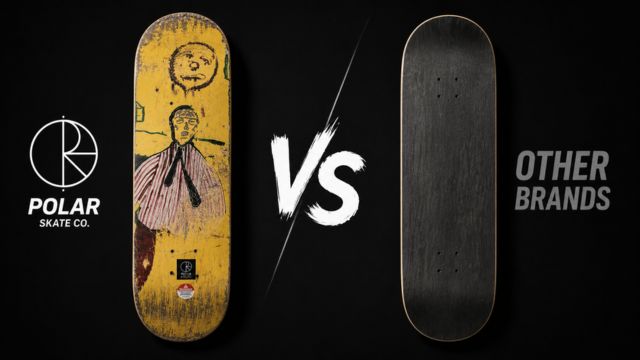 Polarと他スケボーブランドを比較